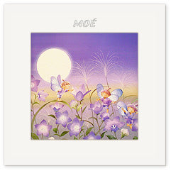 桔梗色の月夜(ピンナップイラスト)