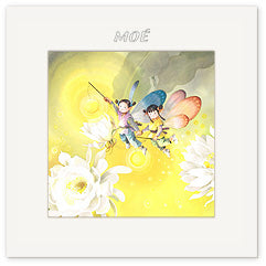 夜に語る花(ピンナップイラスト)