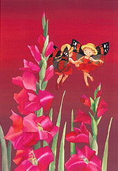 206銀朱色の夏(ポストカード)