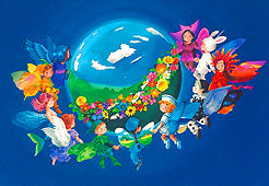 240地球を守る子どもたち(ポストカード)