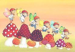 243キュンキュンきのこ組(ポストカード)