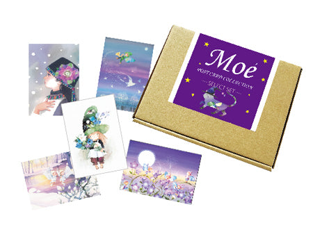 ポストカードセレクトセット(紫)