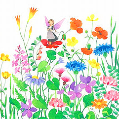 花に寄せて(グリーティングカード)