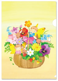 花かごにいっぱい(イラストフォルダー)