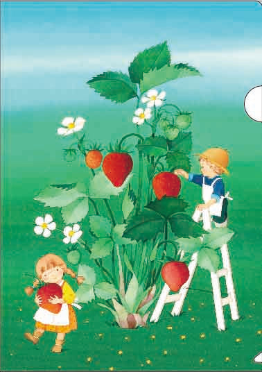 いちごだいすき(イラストフォルダー)