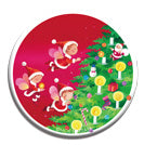 43クリスマスツリー(ミニミラー)