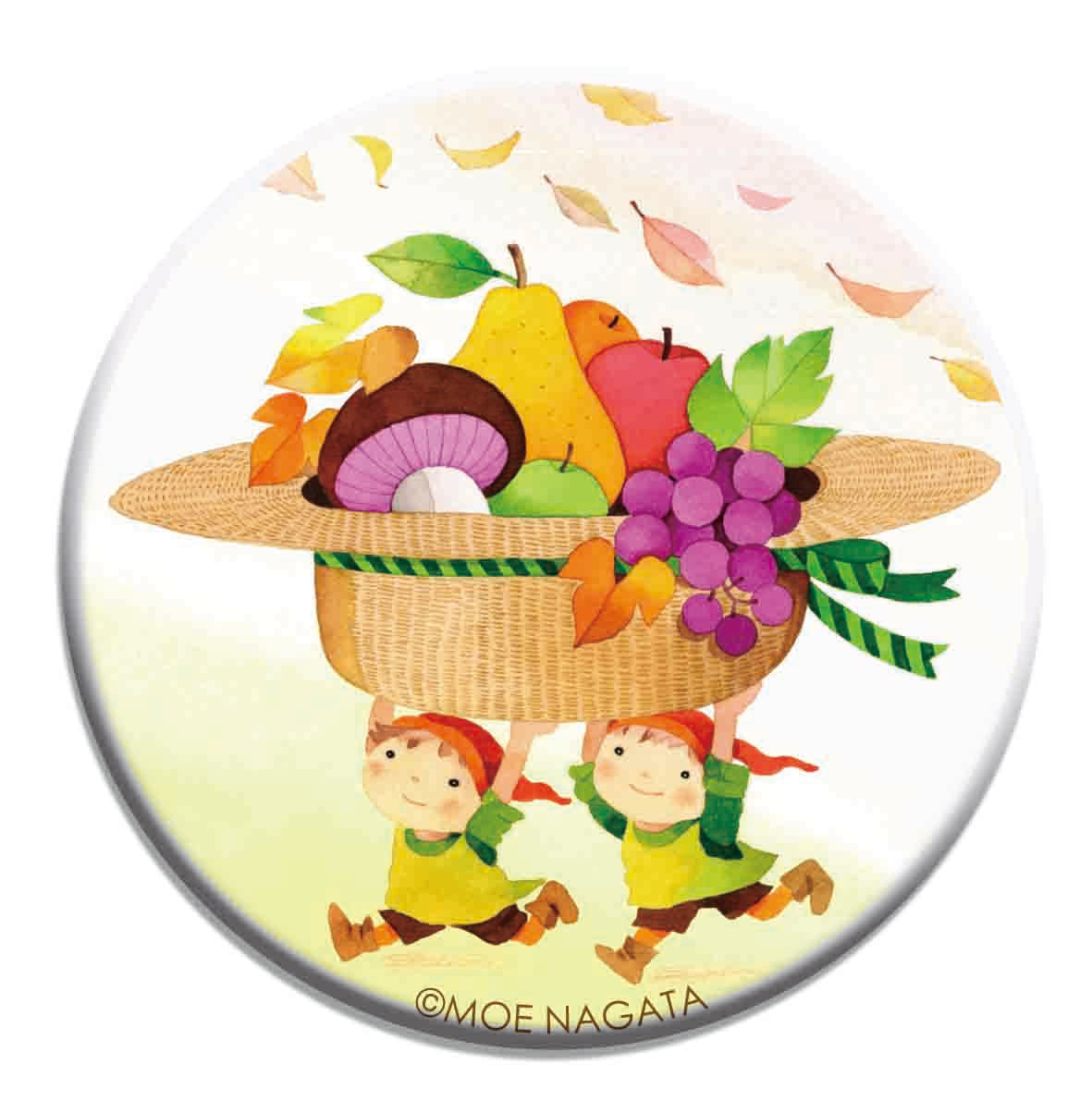 48秋のみのり(缶バッジ)