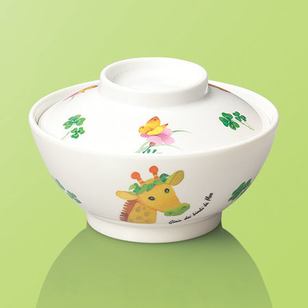 飯茶碗/フタ付(キリン)